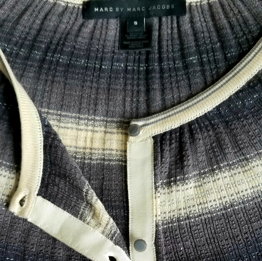 Marc by Marc Jacobs Silk/Cashmere Cardigan sz S - Picture 4 of 6